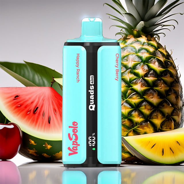 VapSolo Quads 80000 – Happy Ranch & Sex On The Beach & Watermelon Coconut & Cherry Berry 2%