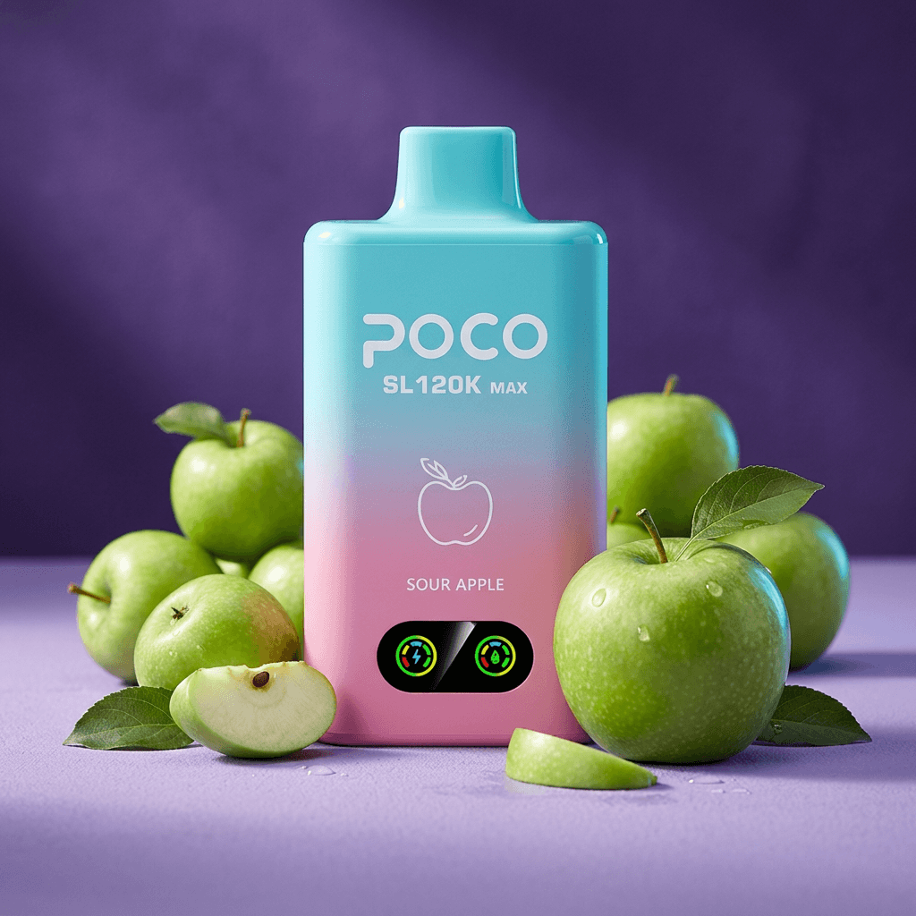 Poco SL 120K MAX – Sour Apple 5%