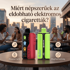 eldobható elektromos cigaretták