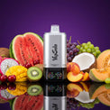 VapSolo 180K 6in1 Sixer – Watermelon Cherry & Kiwi Passion Fruit Guava & Mango Peach & Pink Lemon & Coconut Melon & Sakura Grape 5%