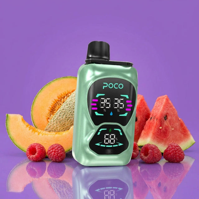 Poco Double 26000 – Raspberry Watermelon & Triple Melon 5%
