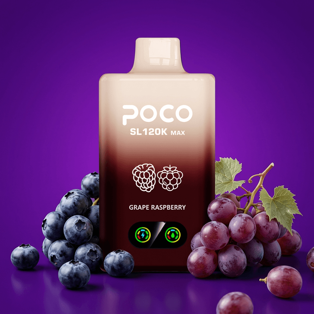 Poco SL 120K MAX – Grape Raspberry 5%
