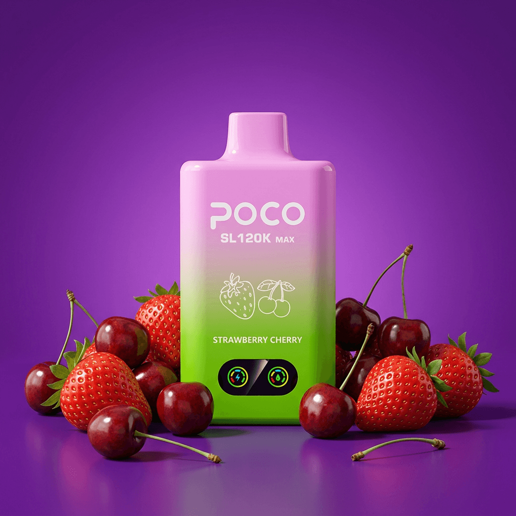 Poco SL 120K MAX – Strawberry Cherry 5%
